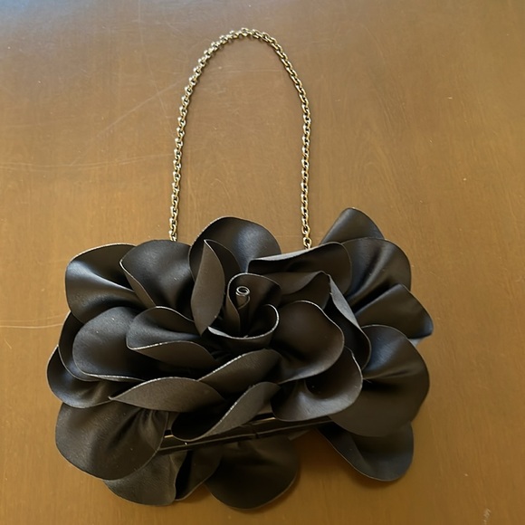 👛Black Evening bag with Chain👛 - Picture 4 of 5